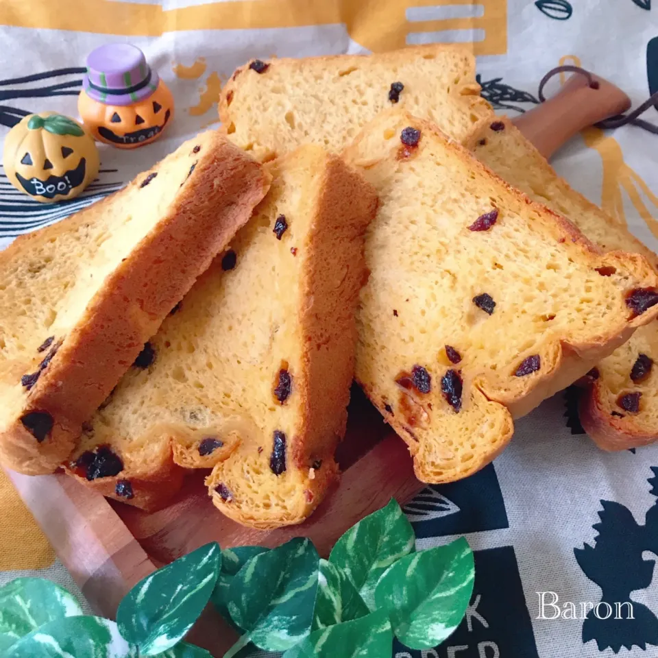 ばろんの料理 ✨かぼちゃ食パン🎃💕
#かぼちゃ食パン|ばろんさん