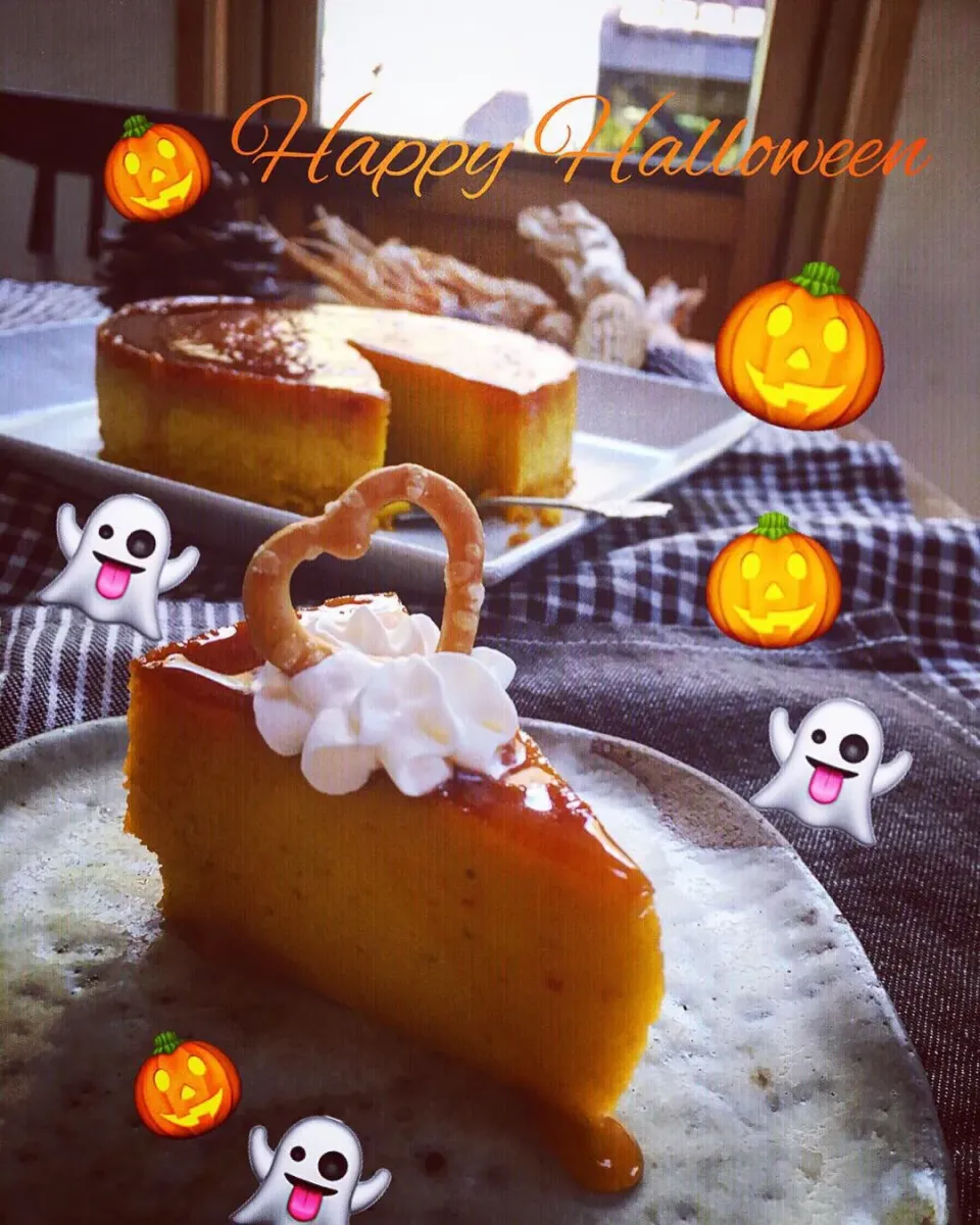 ばろんさんの料理 今日のおやつ💗かぼちゃプリン🎃✨|カンカンさん