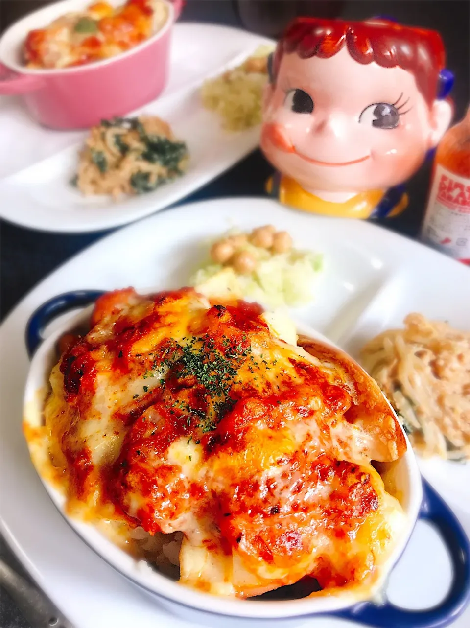 Snapdishの料理写真:ホクホクとろ〜り♡ピザポテドリア。|ぽき。さん