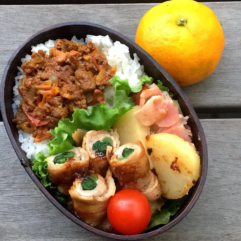 #男子高校生弁当  #曲げわっぱ弁当|さい。さん