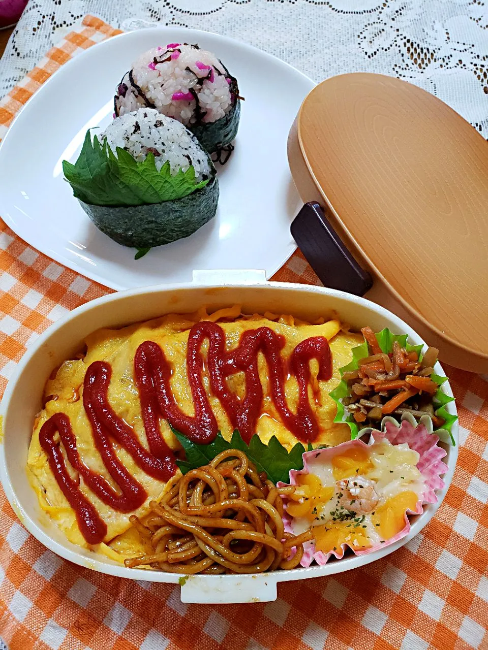 今日のお弁当＆おにぎり🍙|ひぃちゃんさん