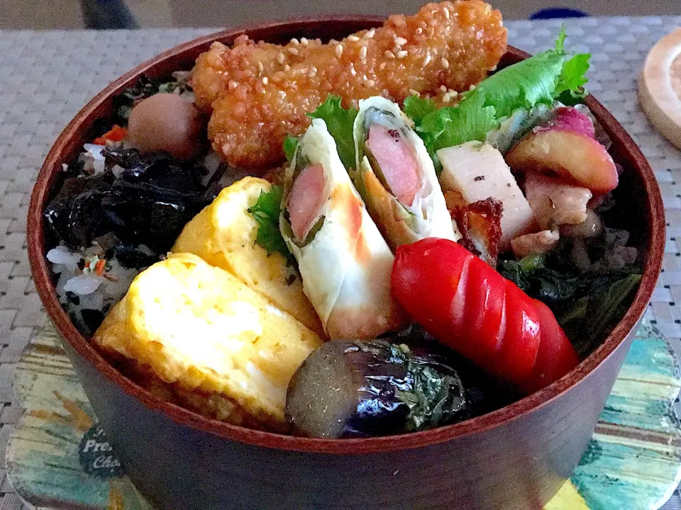 今日のお弁当( ･∀･)ﾉｼ|あっきさん