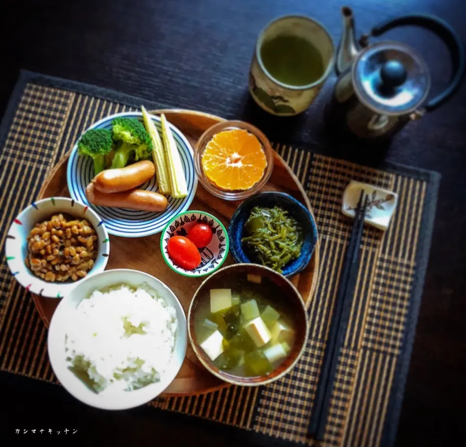 Snapdishの料理写真:朝ご飯🍚🥢|Kashimanakitchenさん