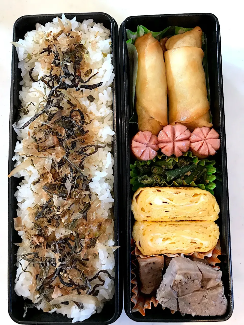 Snapdishの料理写真:2018.10.29 (月) 旦那様のお弁当🍱|あっきーよさん