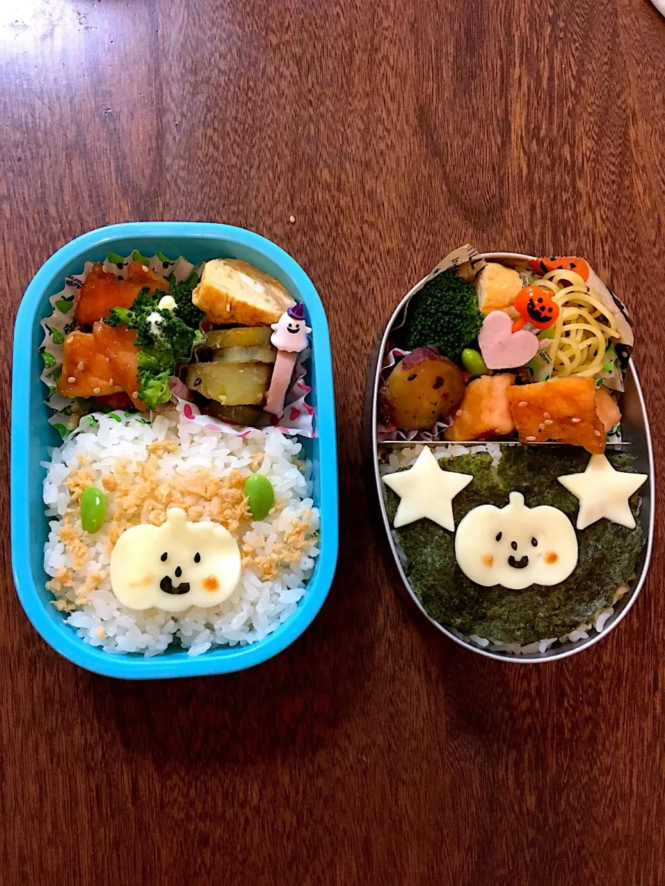 子ども達のハロウィン🎃👻お弁当🍙|kaoさん