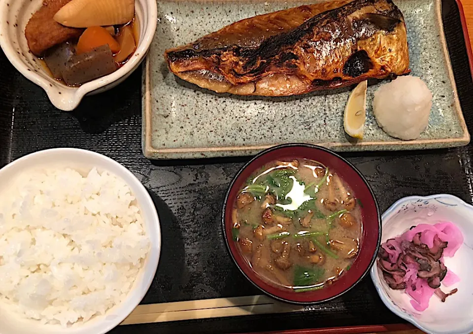 サバ塩定食|須佐 浩幸さん