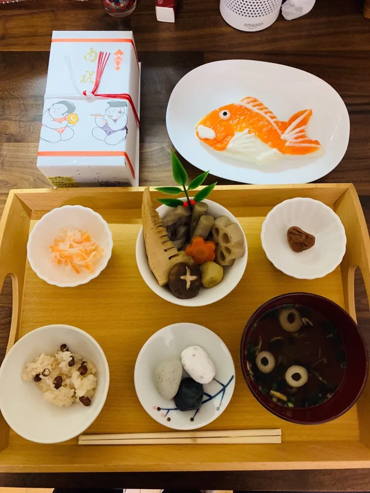 Snapdishの料理写真:お食い初め膳|Ayako Koizumiさん