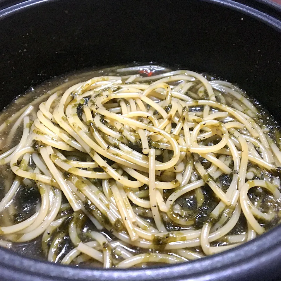 宿ぐらしの晩ごはん⭐️⭐️🔆
味付け海苔スパ|ぽんたさん