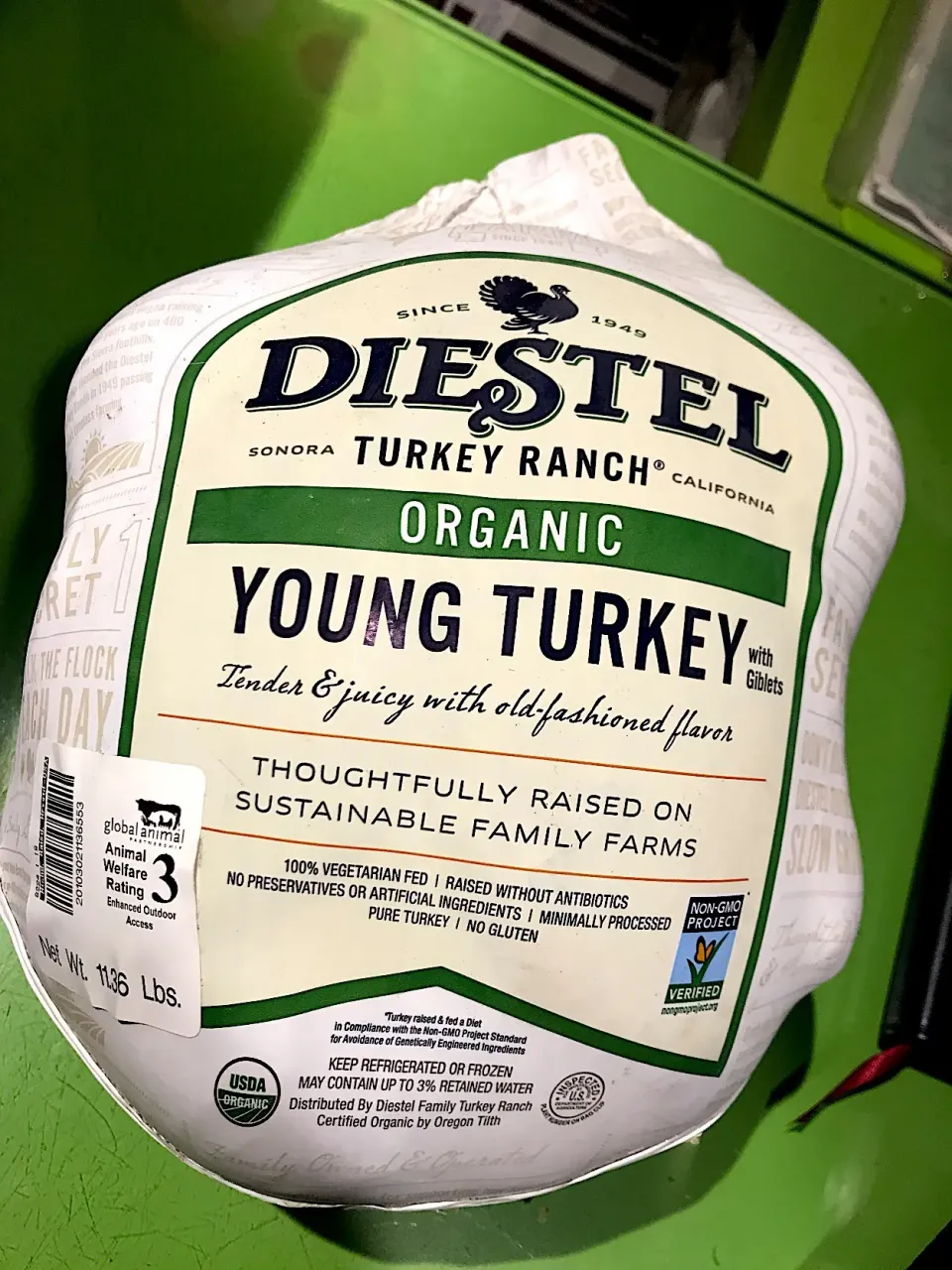 frozen organic turkey|hweeyhさん