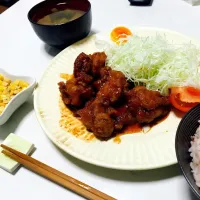 Snapdishの料理写真:#からあげちゃん|Yukaaaaさん