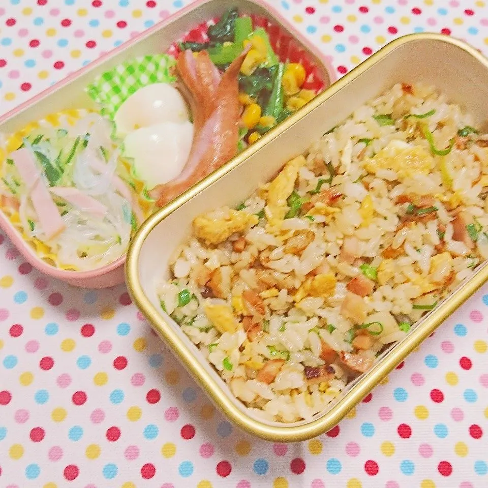 Snapdishの料理写真:10/29チャーハン弁当|よっすいーさん