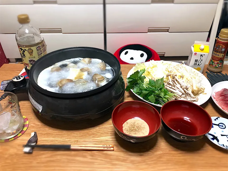 ホンビノス貝の水炊き(  ˙༥˙  )|Yukako  Toyamaさん