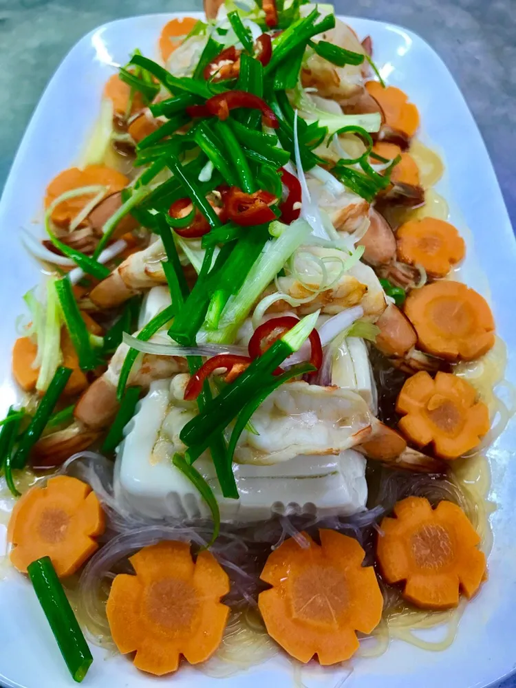 Steam Tofu with Shrimps|Joha Hassanさん