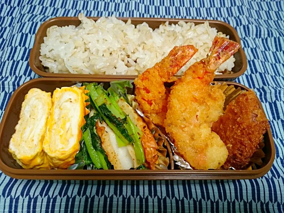 Snapdishの料理写真:☆今日のお弁当☆  パパのお弁当作り始めました。|hamamaさん