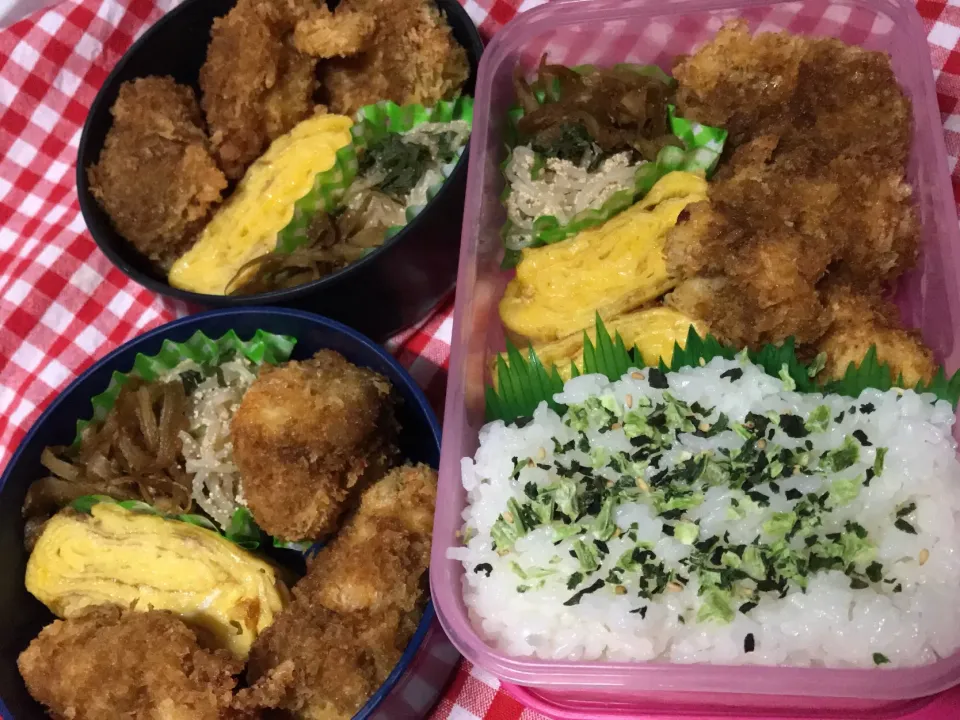 Snapdishの料理写真:チキンカツ弁当🍱✨|めぐみさん