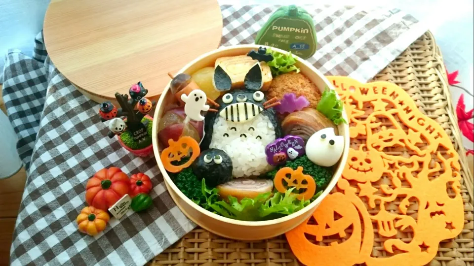 #jk弁当 #女子高生弁当#トトロ弁当#ハロウィン弁当|luluさん