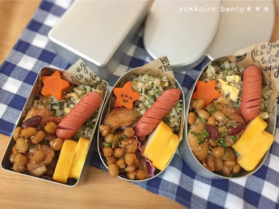 高菜チャーハン弁当♩|yokkoiroさん