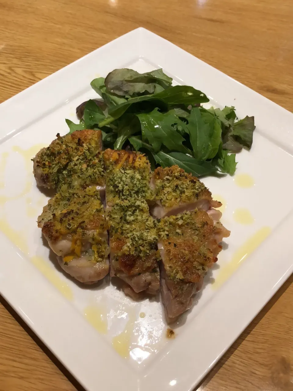 鶏の香草パン粉焼き|寺崎 浩一郎さん