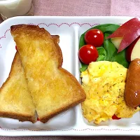 泉北堂の食パンでモーニングプレート|みぃさん