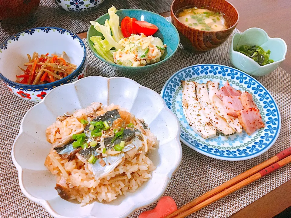 秋刀魚の炊き込みご飯|Shokoさん