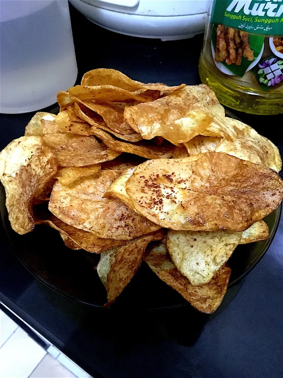 Snapdishの料理写真:potato chips|Syamimi Zainul Abidinさん