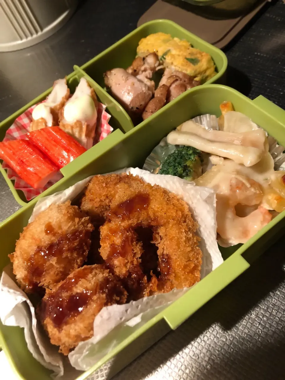 グラタンとフライ弁当|Satomi Yamaguchiさん