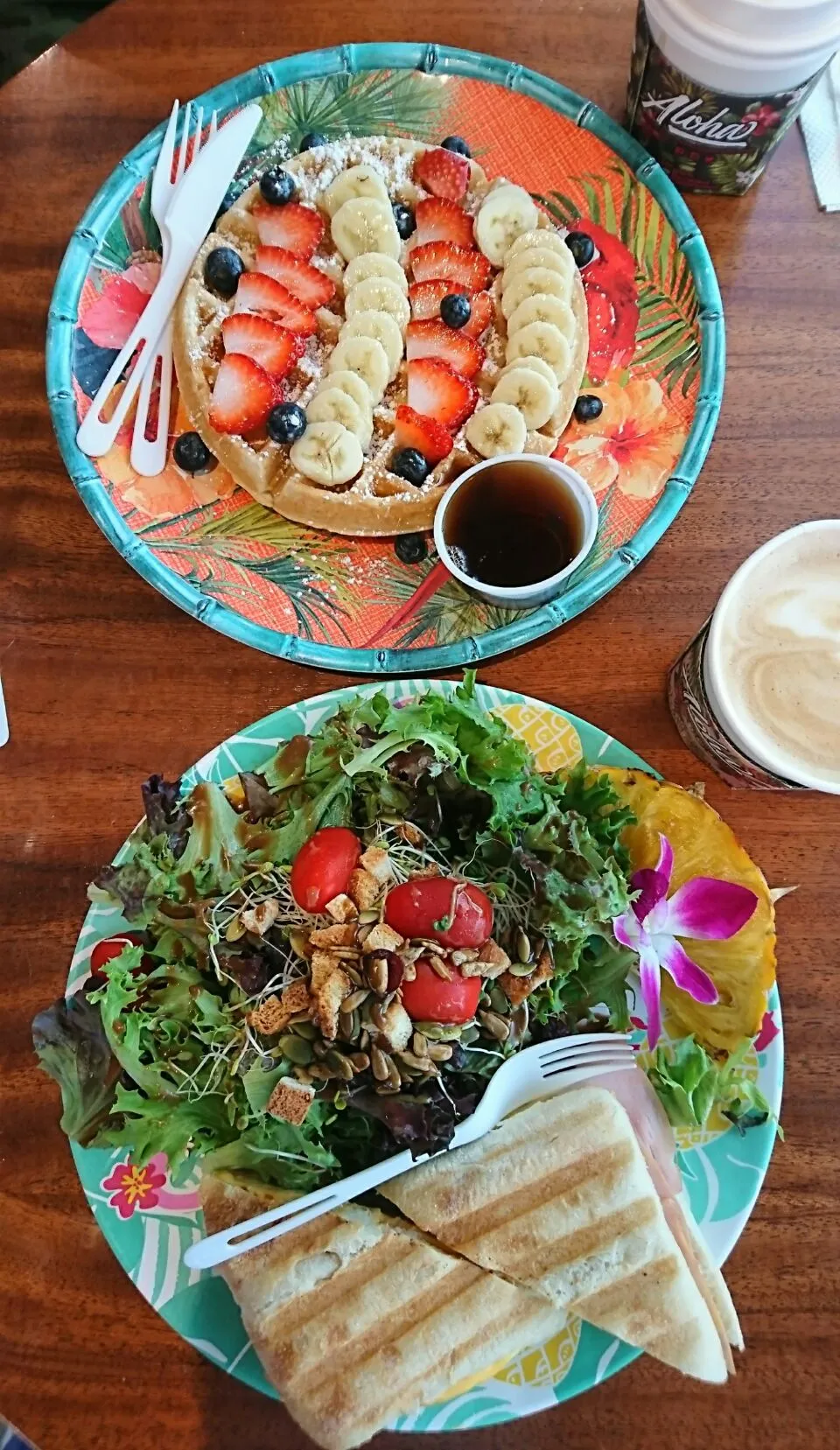 2018/10/29アロマカフェで朝食😊🎵☕|しまだ ちえこさん