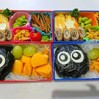 #まっくろくろすけ弁当|つかささん