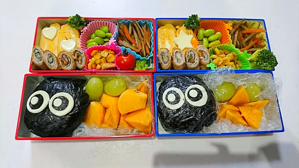 #まっくろくろすけ弁当|つかささん