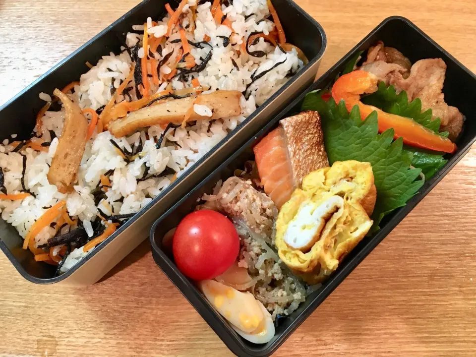 20181031🍱今日の旦那さん弁当🍱
 #旦那さん弁当|akiyo22さん