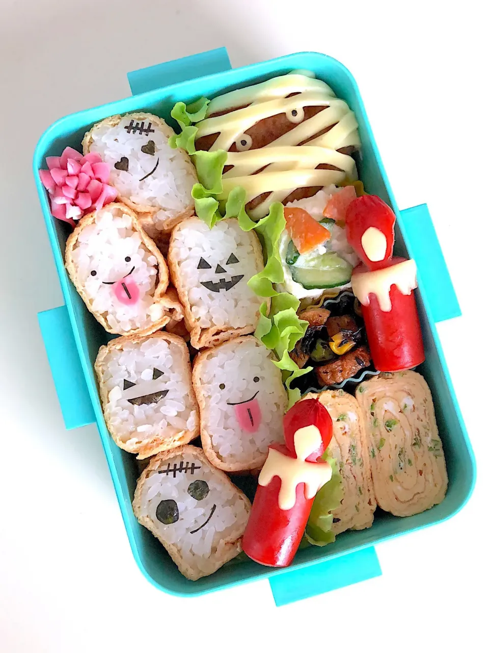 ハッピーハロウィンおいなりさん弁当♪|ikumonさん