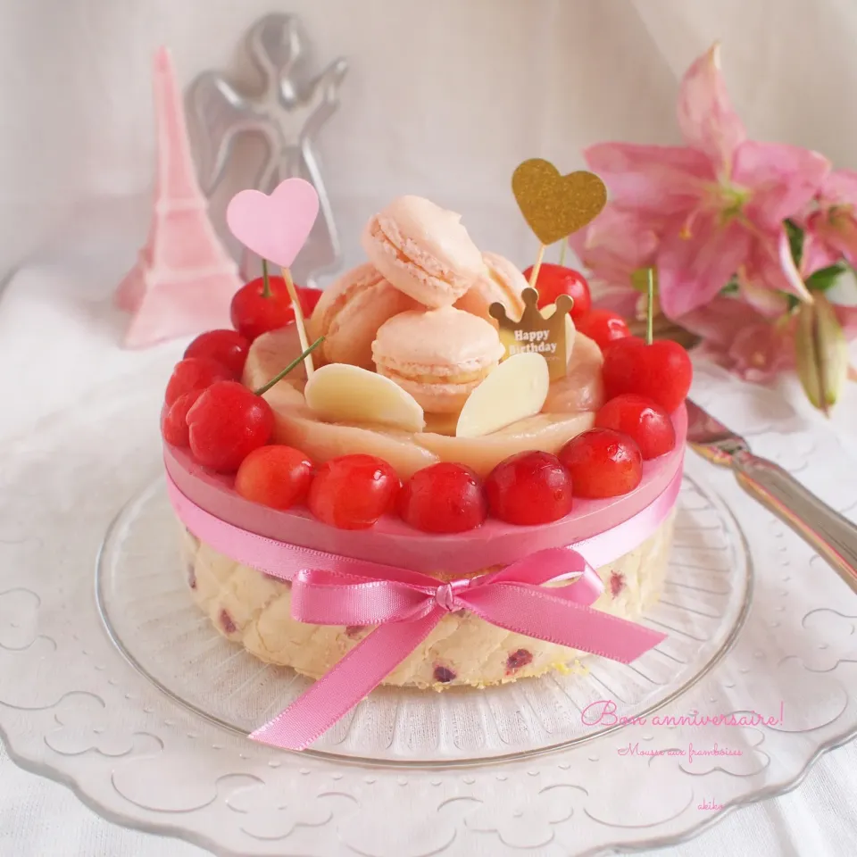 フランボワーズムース🍒|akiko♡さん