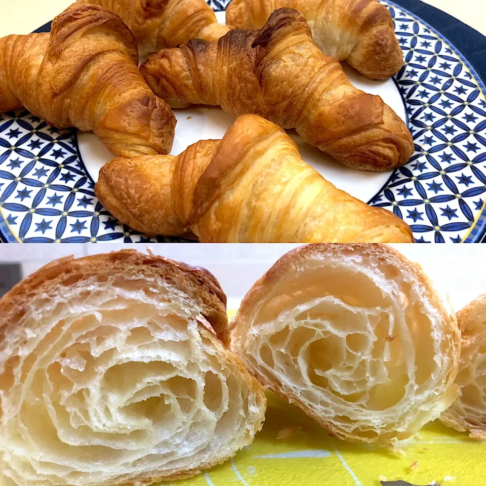 Snapdishの料理写真:手作りクロワッサン🥐|hiroshi40さん