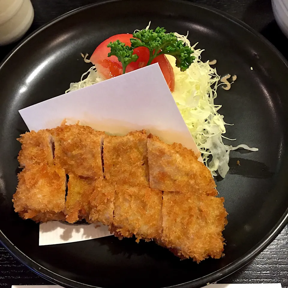 あさくらのひれかつ定食|あずきプリンさん