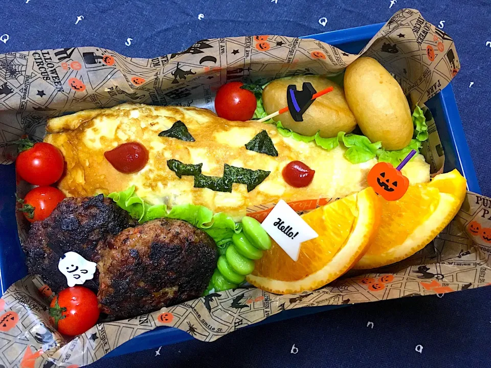 Snapdishの料理写真:ハロウィン弁当👻|☆A..I☆さん