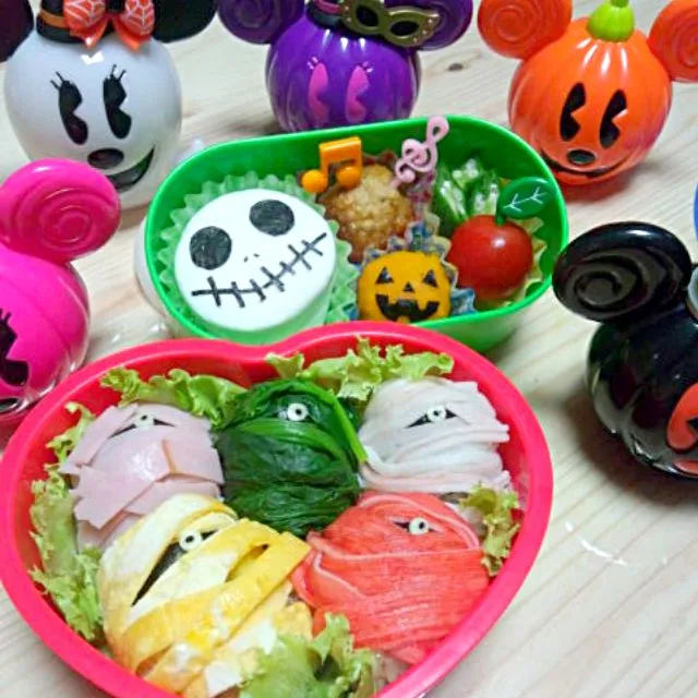 Snapdishの料理写真:2013懐かしのHalloween弁当🎃|あずきラテさん