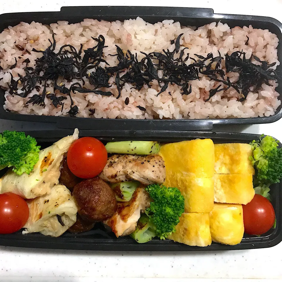 昨日のダンナ様お弁当〜(*'▽'*)♪|てるみさん