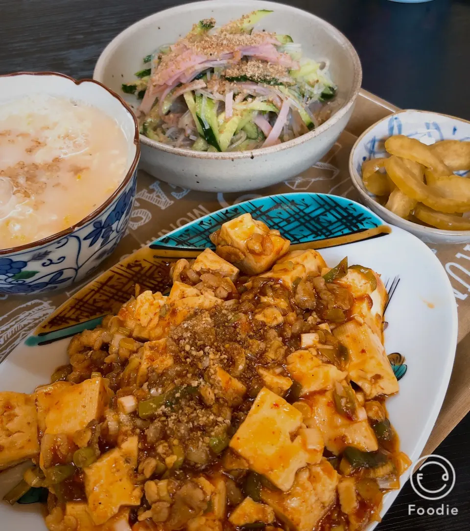 麻婆豆腐定食|さーたんさん