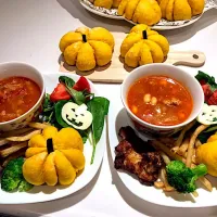 Snapdishの料理写真:ハロウィンプレート|ひとみさん