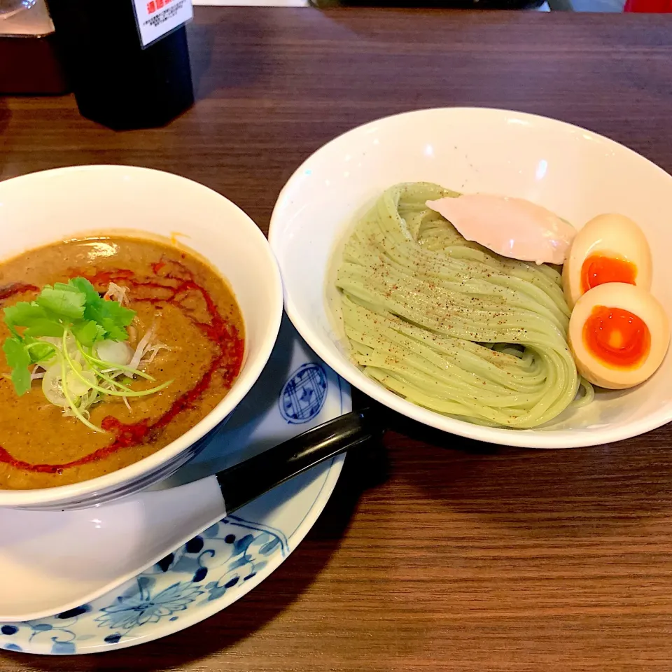 Snapdishの料理写真:濃厚辛つけ麺(◍•ڡ•◍)❤|いつみさん