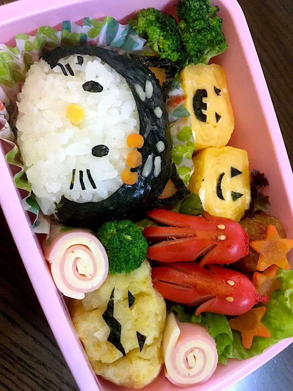 ハロウィン🎃キティちゃん弁当#ハロウィン
 #キティちゃん弁当|ゆきあんこさん