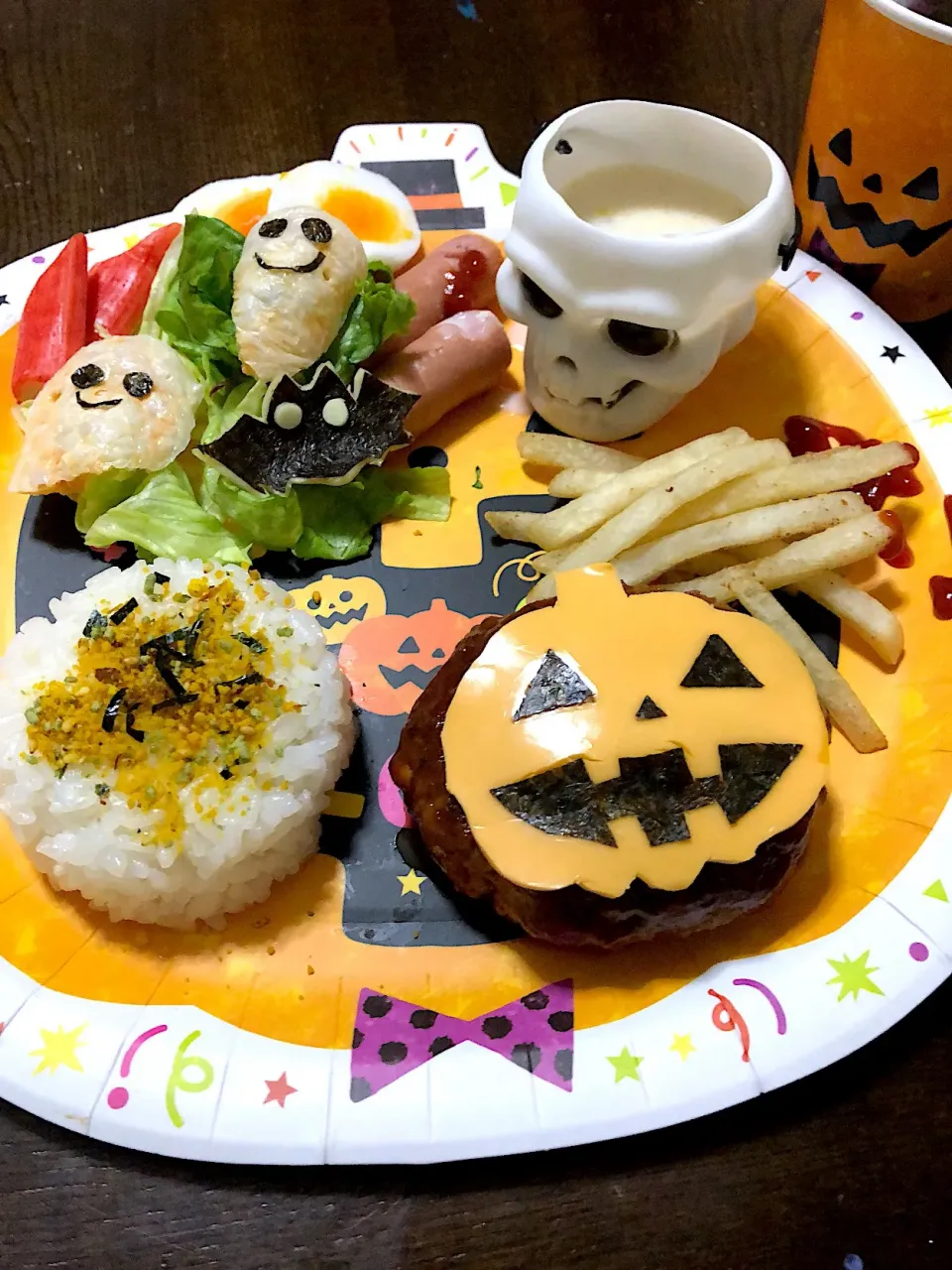 子供用 ハロウィンご飯|明石 さつきさん