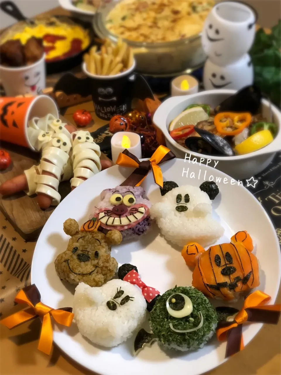 ハロウィンdinner 2018 #ハロウィン  #ハロウィンパーティー  #ハロウィンごはん|Ayumi Furukawaさん