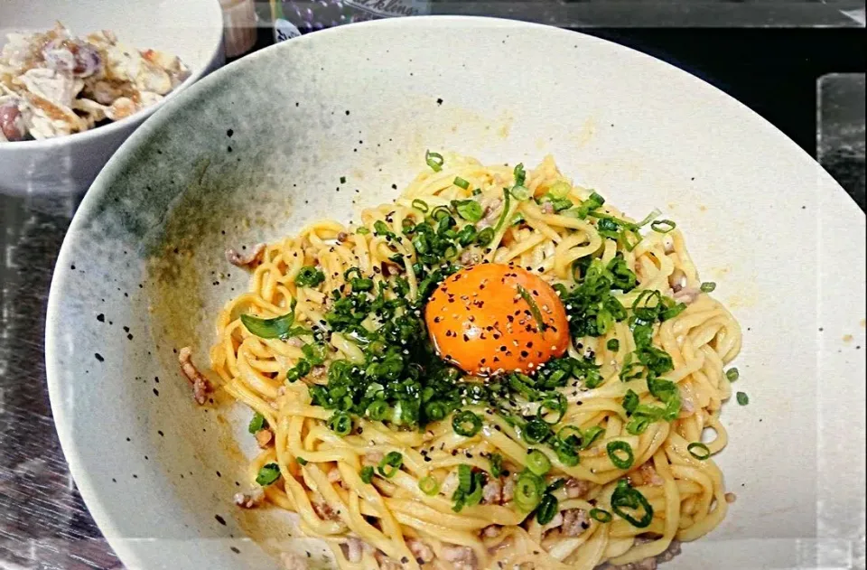 ラ王味噌味で油そば|しずきさん