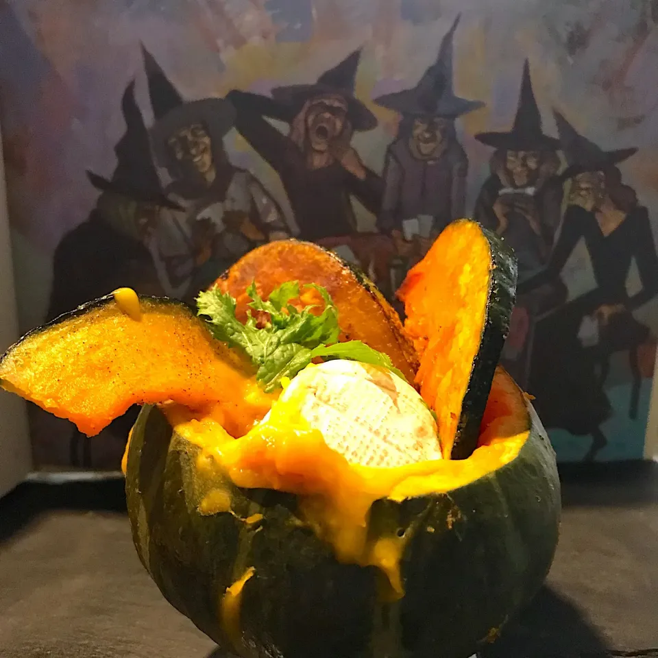 ハロウィンパンプキングラタン            🎃モンスター最後の晩餐|シュトママさん