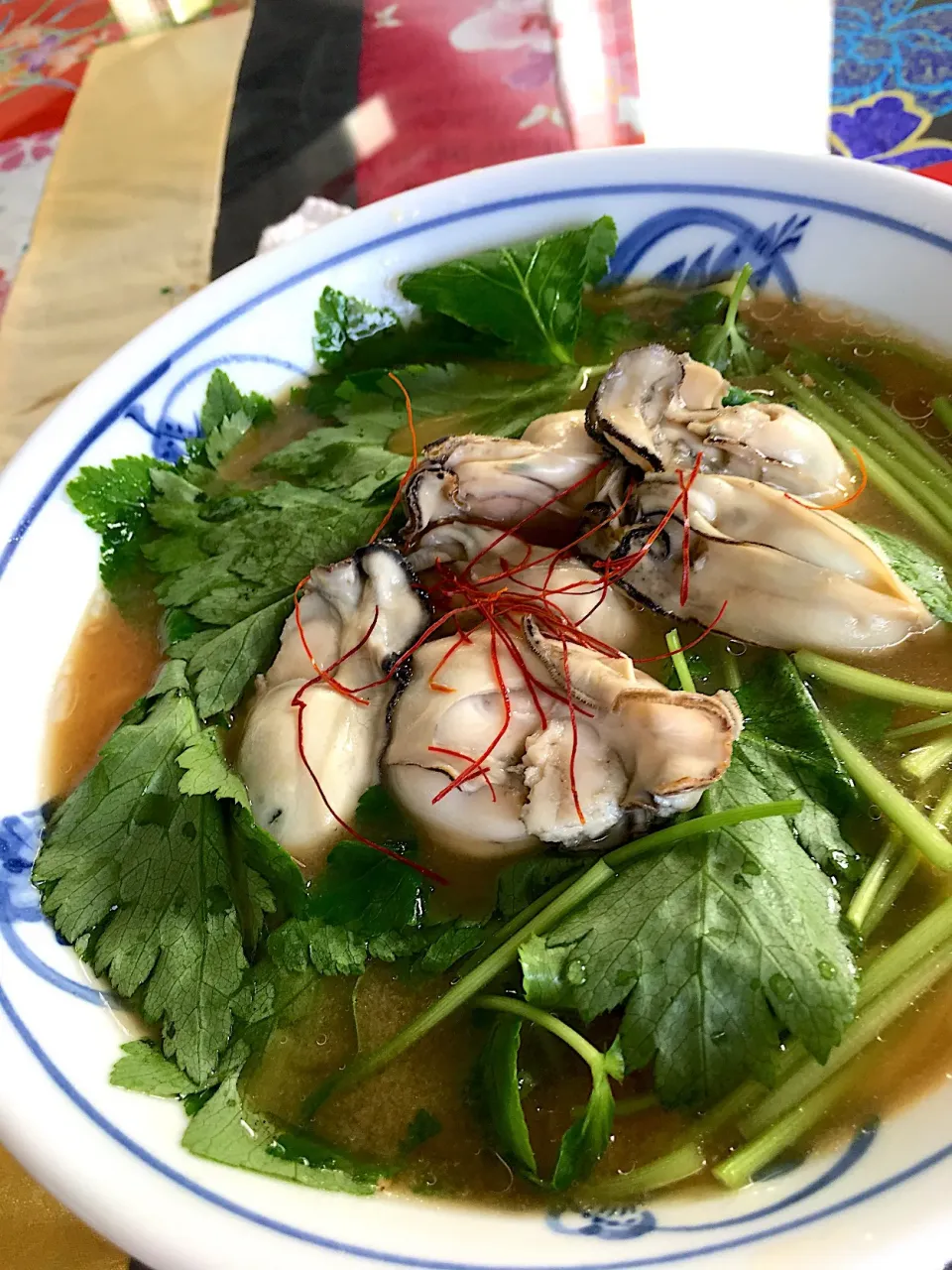 牡蠣入り味噌ラーメンで昼ごはん🍜|プクママさん