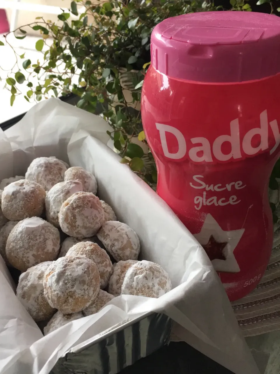 Biscuits boule de neige aux amandes|mimiさん