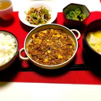 Snapdishの料理写真:初めての本格麻婆豆腐💪✨|エリーさん