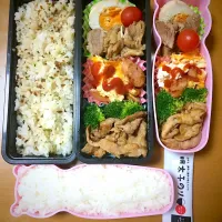 Snapdishの料理写真:11月1日兄貴のお弁当|タモさん♫さん