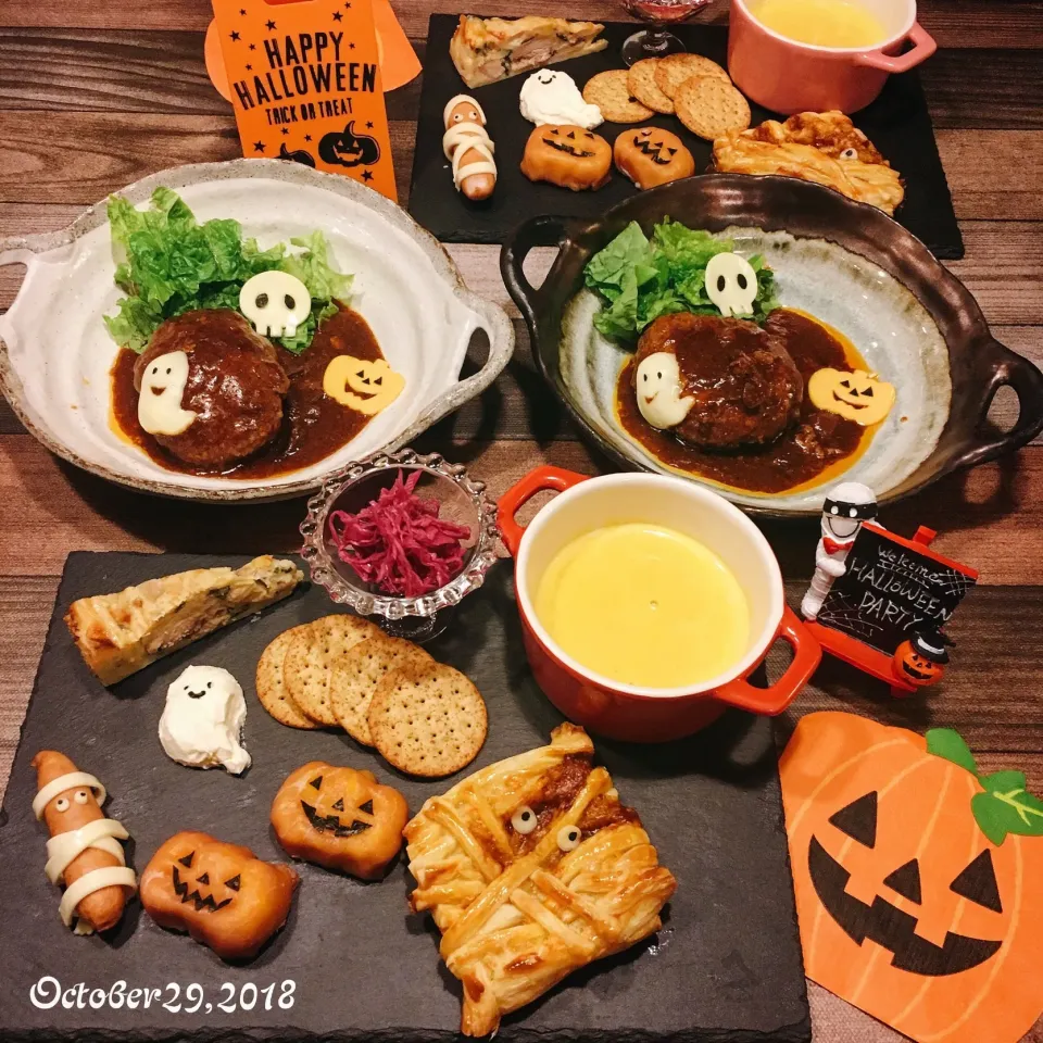 ハロウィンご飯|たま母さん